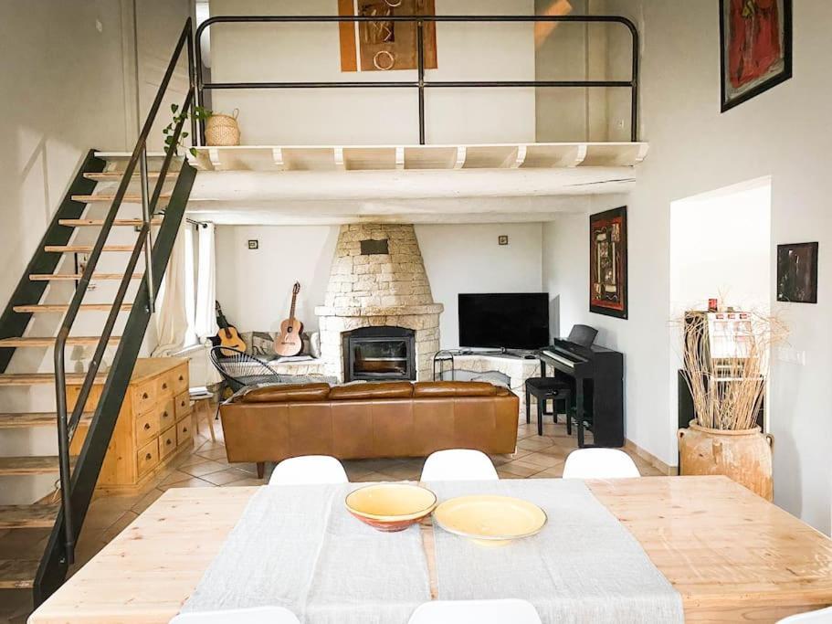 Belle Maison Provencale Au Pied Du Mont Ventoux Caromb Dış mekan fotoğraf